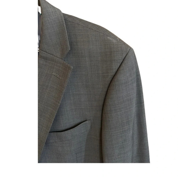 Tommy Hilfiger Gray Wool Blazer Suit Jacket Size 40R - Picture 5 of 9